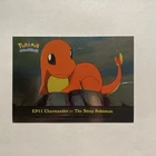 Pokémon Topps Charmander the Stray Pokémon EP #11 Animated Series 2 Holo Foil