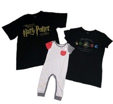 Harry Potter Universal LOT Hogwarts Wizarding World T-Shirt Baby Bodysuit 18M