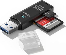 SD Card Reader USB 3.0 | Micro SD SDHC SDXC MMC | Laptop MacBook External Camera