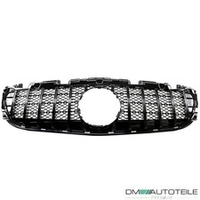 Sport-Panamericana K&uuml;hlergrill Schwarz passt f&uuml;r Mercedes R172 SLC ab 2016 Mopf