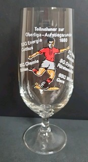 DDR Fussball Oberliga Glas 1980 Aufstiegsrunde Rostock Cottbus Böhlen Gera