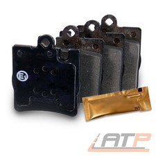 SATZ BREMSBELÄGE HINTEN FÜR MERCEDES BENZ E-KLASSE W210 200-430 SLK R171 350