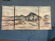 Lapremoly Abstract Canvas Wall Art Set 12x24 and 24x24 Inch New