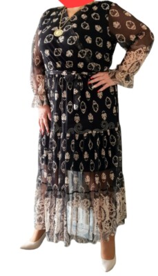 dress size 46-48 viscose 