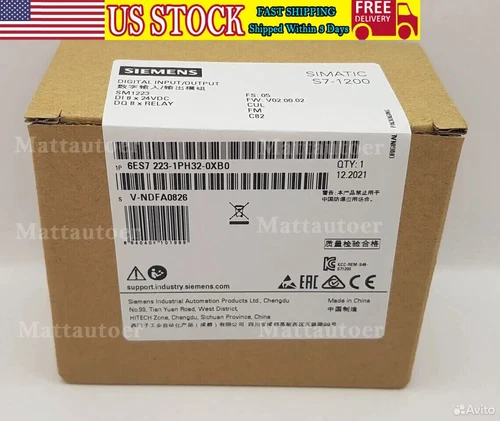 Nuevo UPS vip Siemens S7-1200 Digital E/S SM 1223 6ES7223-1PH32-0XB0 - Imagen 1 de 1