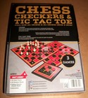 Cardinal Chess Checkers #48325 complete genuine box instructions Tic-Tac-Toe EUC — photo 6