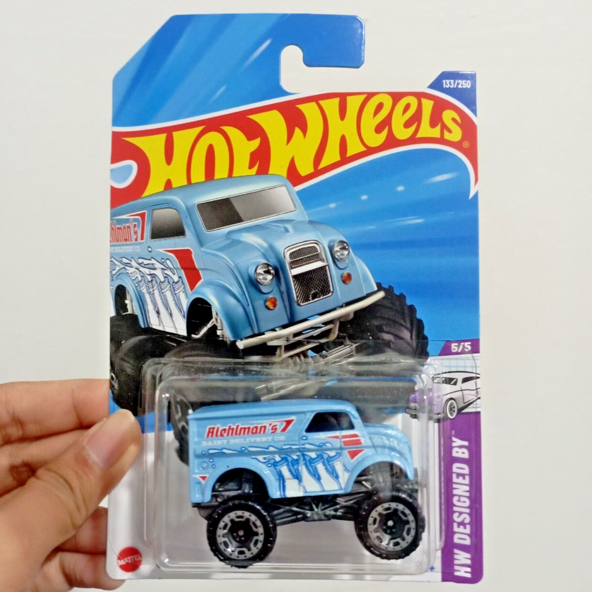 Hot Wheels 2025 Case L Monster Dairy Delivery Blue