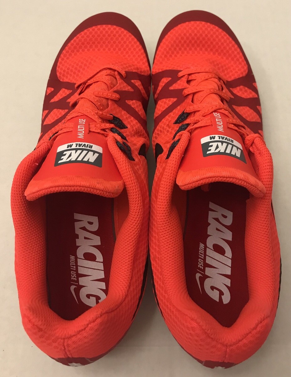 Nike Zoom Rival MD 8 Track Spikes 806555-614 Bright Crimson