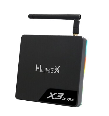 TVBOX(电视盒） NEW 2023!!! HomeX X3 Ultra TV BOX 3rd Gen Android Chinese