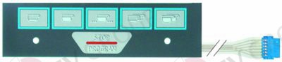 FAEMA 401408  keypad coffee machine parts buttons 6 FOR FAEMA E98/A