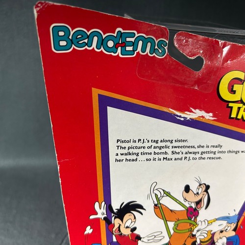 Bend-Ems Disney Goof Troop Pistol Bendable Poseable Collectable Figure Just Toys - Picture 10 of 15
