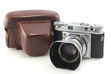 Voigtlander Prominent I with Nokton 50mm F1.5 Lens and Hood and Case. Working...