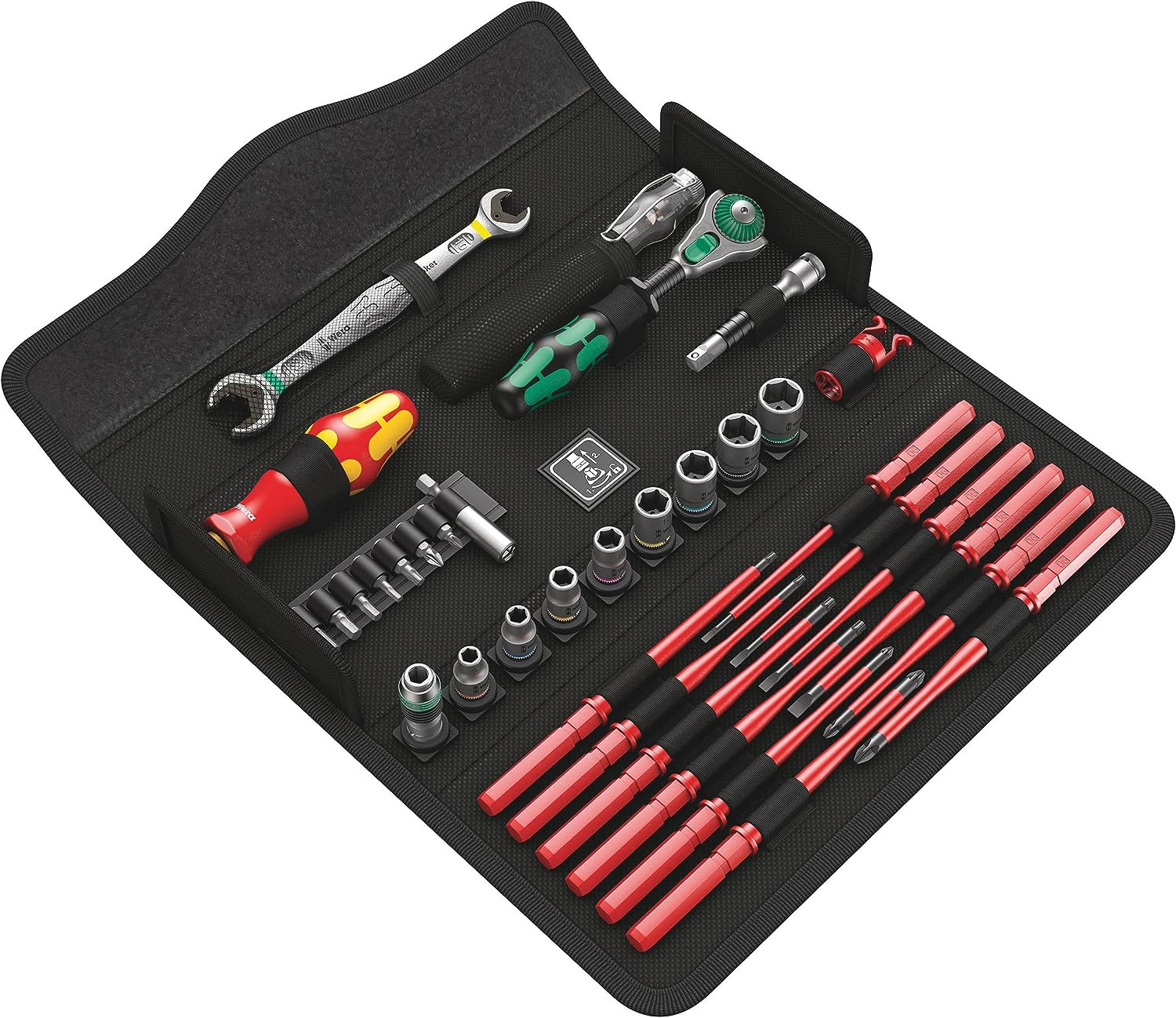 Jeu d'outils isolés Kraftform Kompakt W 1 Maintenance 35 pièces 05135926001