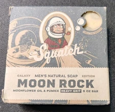  Dr. Squatch Moon Rock Bar 5oz Soap Limited Edition Galaxy Edition Heavy Grit