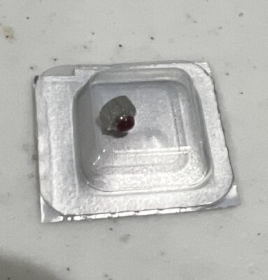 Cartier Crown Red Stone MX002TGR Authentic Original 1553