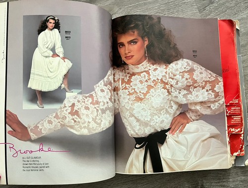 McCall’s Sewing Pattern Book Counter Store Catalog Vtg Jan 1983 Brooke Shields - Picture 3 of 6