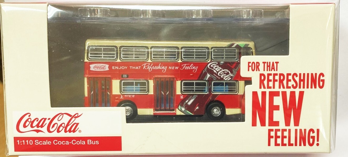Tiny City Die-cast Model Bus – Coca Cola DAIMLER Fleetline DMS (86) 1:110
