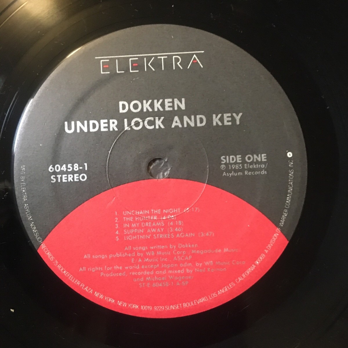 DOKKEN Under Lock and Key - 1985 First Press Elektra Metal