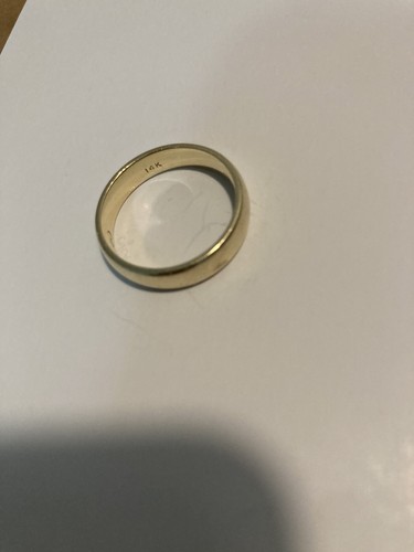 Men’s 14K Gold Wedding Band Ring - 8 Grams - Picture 12 of 12
