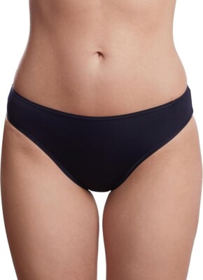 Victoria Bella MILAVITSA-440020 Women's panties, SLIP, mid-waist, Black
