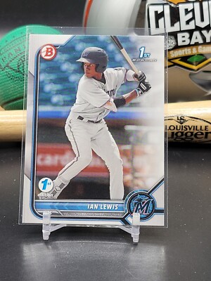 Ian Lewis 2022 Topps Bowman 1st Edition #BPPF-96 Base Marlins 1st