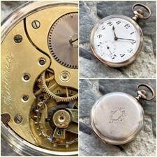  Antique VICTORIA  Silver 0.800  old pocket watch
