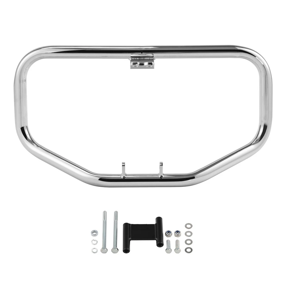 Barra de choque protectora de motor de carretera apta para Harley Sportster XL 883 1200 84-03 cromada Foto 2 de 4