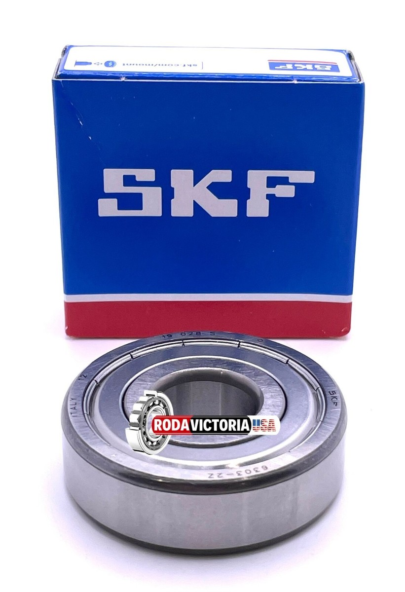 SKF 6303 ZZ DEEP GROOVE BALL BEARING, METAL SHIELDED
