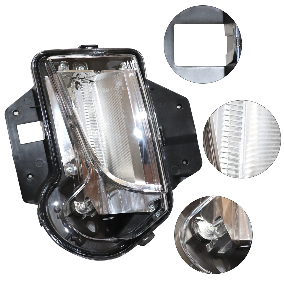 For 2013-2017 Cadillac XTS LED DRL Fog Light Bumper Driving Lamp Right Side Lamp Foto 4 de 4