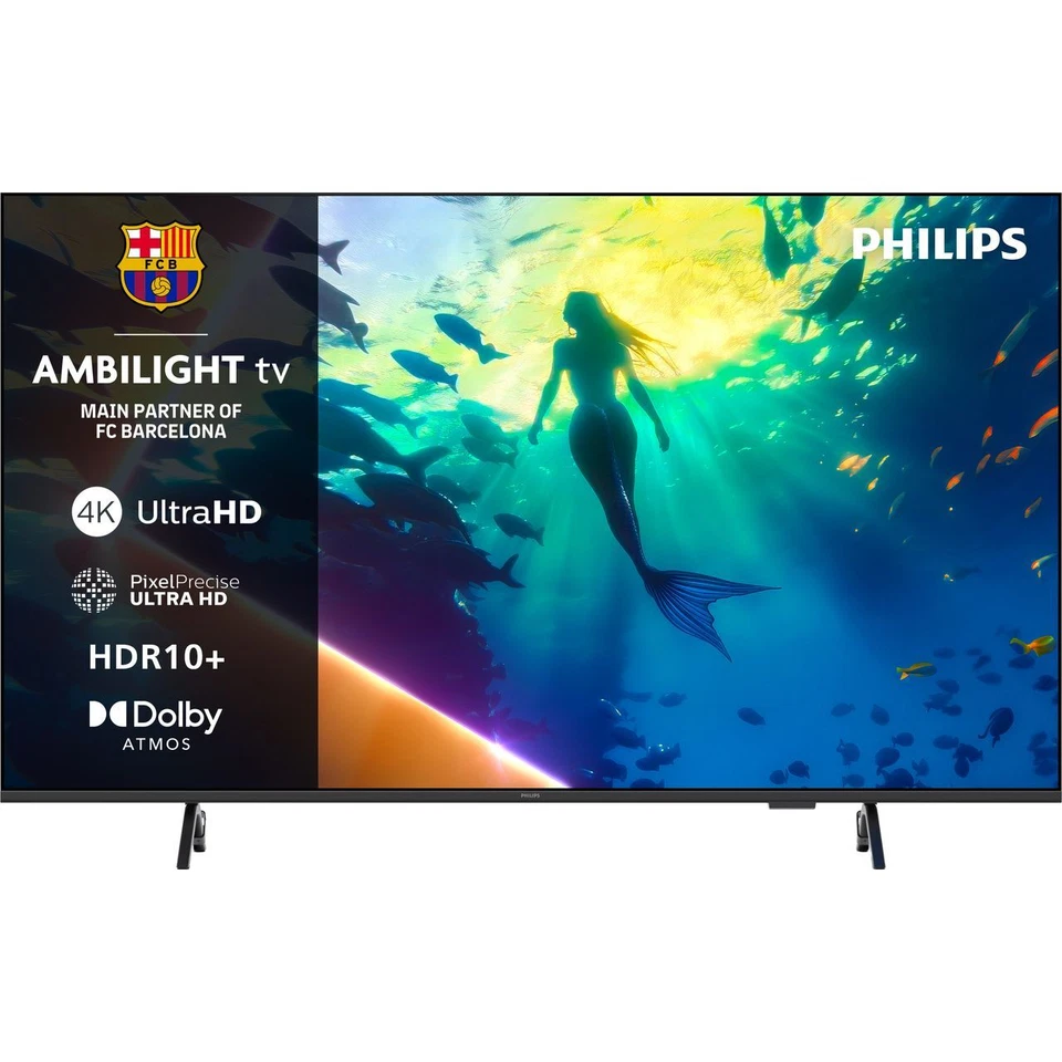 Philips TPVision 65PUS8500/12 65 Inch QLED 4K Ultra HD Smart Ambilight TV