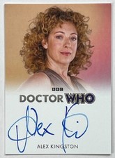 Alex Kingston as River Song Autograph, Doctor Who Series 5-7 by Rittenhouse