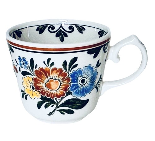Villeroy & Boch ALT AMSTERDAM Multicolored Flowers Cup & Saucer Set NEW - Picture 11 of 18