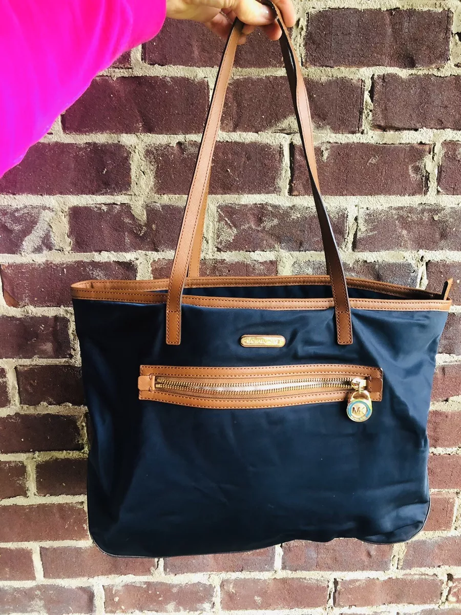 Women's Leather and Nylon Bags