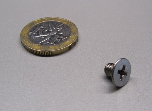 Flat Head Phillips Screw 18-8 Stainless Steel, 10-24 x 1/4" Length 100 Pcs - Picture 4 of 7