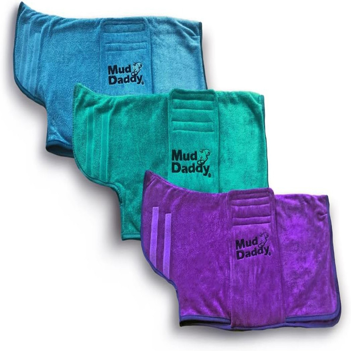 Mud Daddy Dog Drying Coat, Fast Drying Bathrobe for Dogs, Sizes