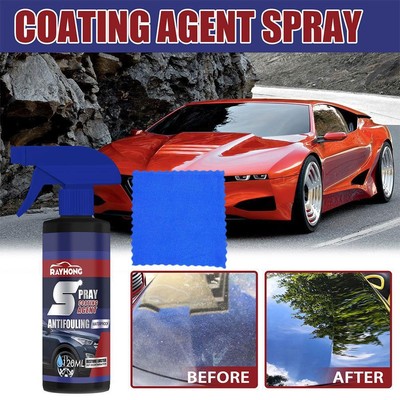 2PCS Car Coating Agent NanoHand Spray Crystal Car Paint WaxingCleansing R0K5