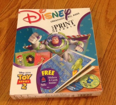 Disney's Toy Story 2 Print Studio, New Sealed In Original Box | eBay