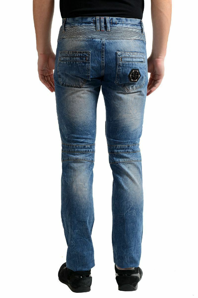 Philipp Plein "Illegal Club" Men's Straight Cut Jeans Size 30 32 | eBay