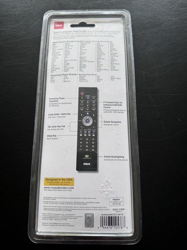 RCA Universal Remote Control RCR003RWD New! - Picture 4 of 7