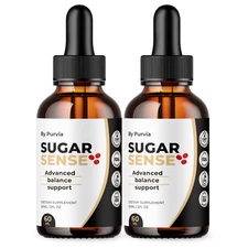 Sugar Sense Drops Maximum Overall Wellness Health Support Made in USA (2 Pack)