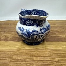 Dewar’s Scotch Whisky Water Pub Jug Pitcher Adams Pottery c1900s A/F RARE ITEM