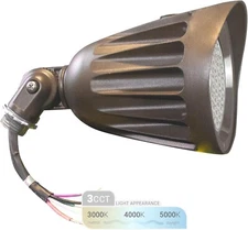 NUWATT LED Flood Light Head Dimmable 25W 3CCT