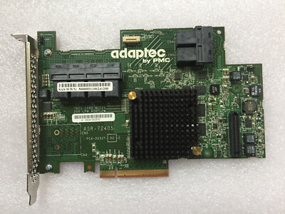 Adaptec ASR-72405 1GB Cache 6Gb/s SAS SATA PCIe Gen 3 RAID Controller card