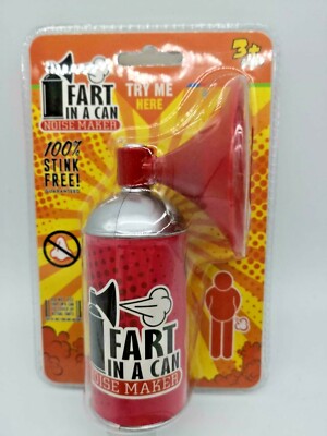 6X Toy Fart-in-a-Can Horn Sounds of Classic Flatulence Gag Prank Joke Party US
