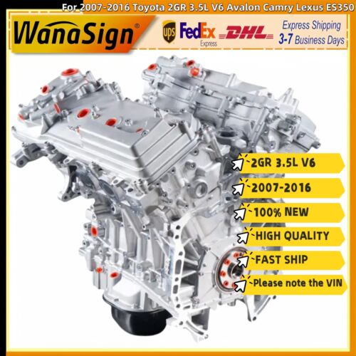 For 2007-2016 Toyota 2GR 3.5L V6 Avalon Camry Lexus ES350 Long block engine Assy