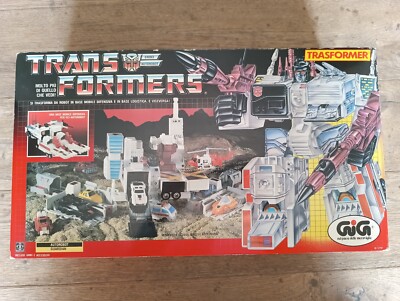 TRANSFORMERS G1 METROPLEX GUARDIAN KOMPLETT VINTAGE - TAKARA HASBRO GIG Original