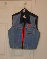 Premium Denim Blue Jean Sleeveless Vest Size 24