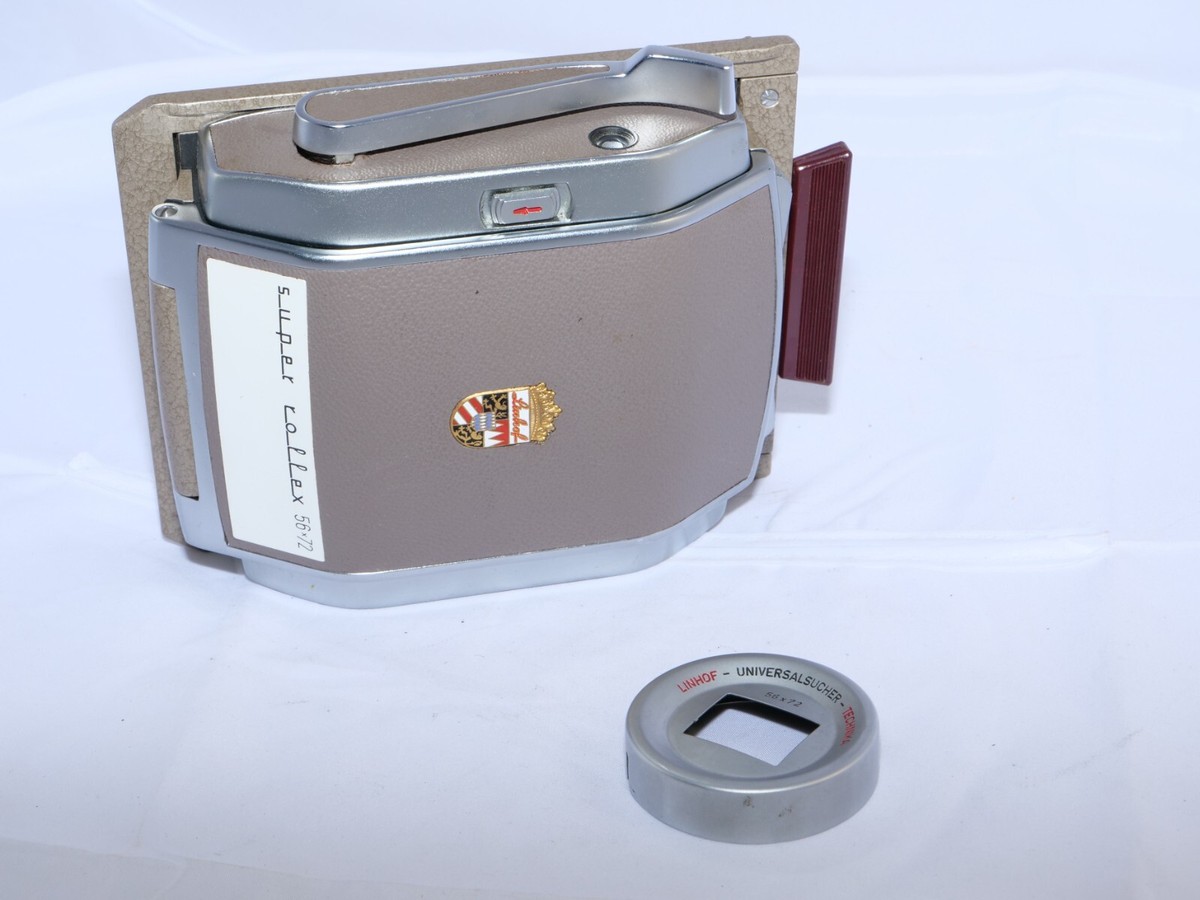 Linhof Super Rollex Film Back 6x7cm for 4x5 cameras. Super