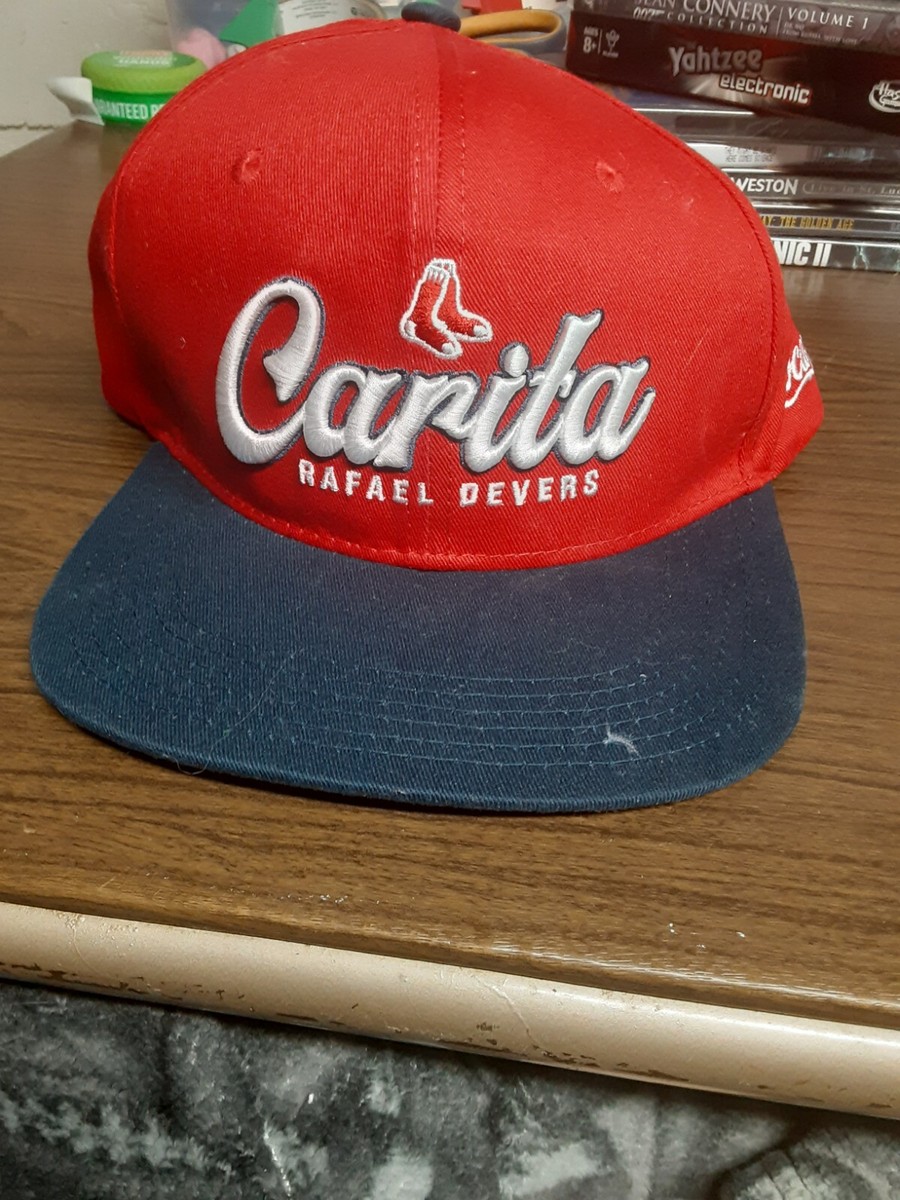 Boston Red Sox Rafael Devers Player Designed Hat Cap. Brand new