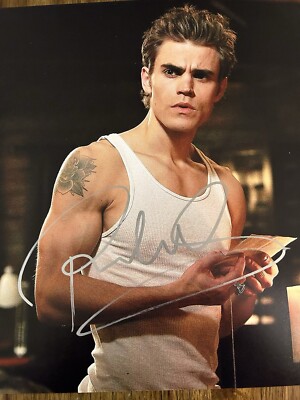 Paul Wesley 'Vampire Diaries' Signed 11x14 Photo 'Stefan Salvatore